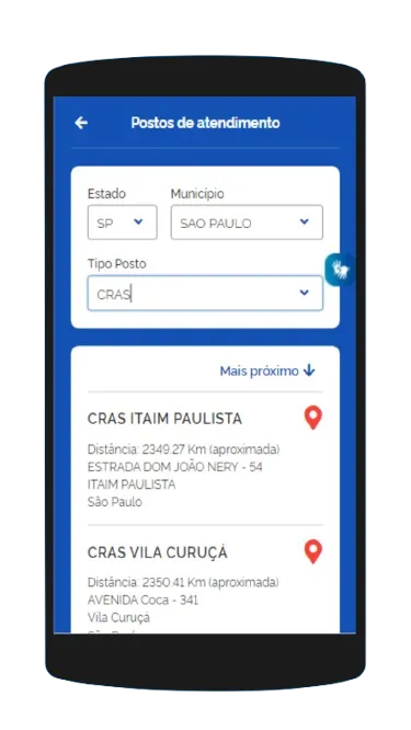 aplicativo Cadastro Único
